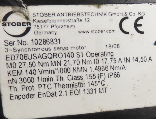 ED706USAGQRO140 S1, STÖBER - Picture 2 of 3