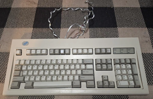 IBM Model M Mechanical Keyboard 82G2383, 1994, Wired PS/2 Damaged Cable