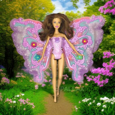 BARBIE W4470 FLOWER `N FLUTTER FAIRY / MATTEL 2011