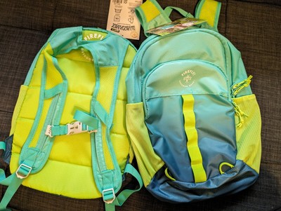 Youth Kids Firefly Backpack School Camping Travel Supplies Drinks Snacks Green