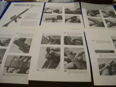 ARMALITE AR-180 (223) & COLT AR-15 (223)..FIELD STRIP & REASSEMBLY TIPS (364MM)