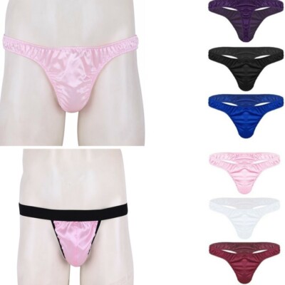 Herren Hot Dessous Bequeme modal Slips String Sexy Low Rise Tanga Unterwäsche