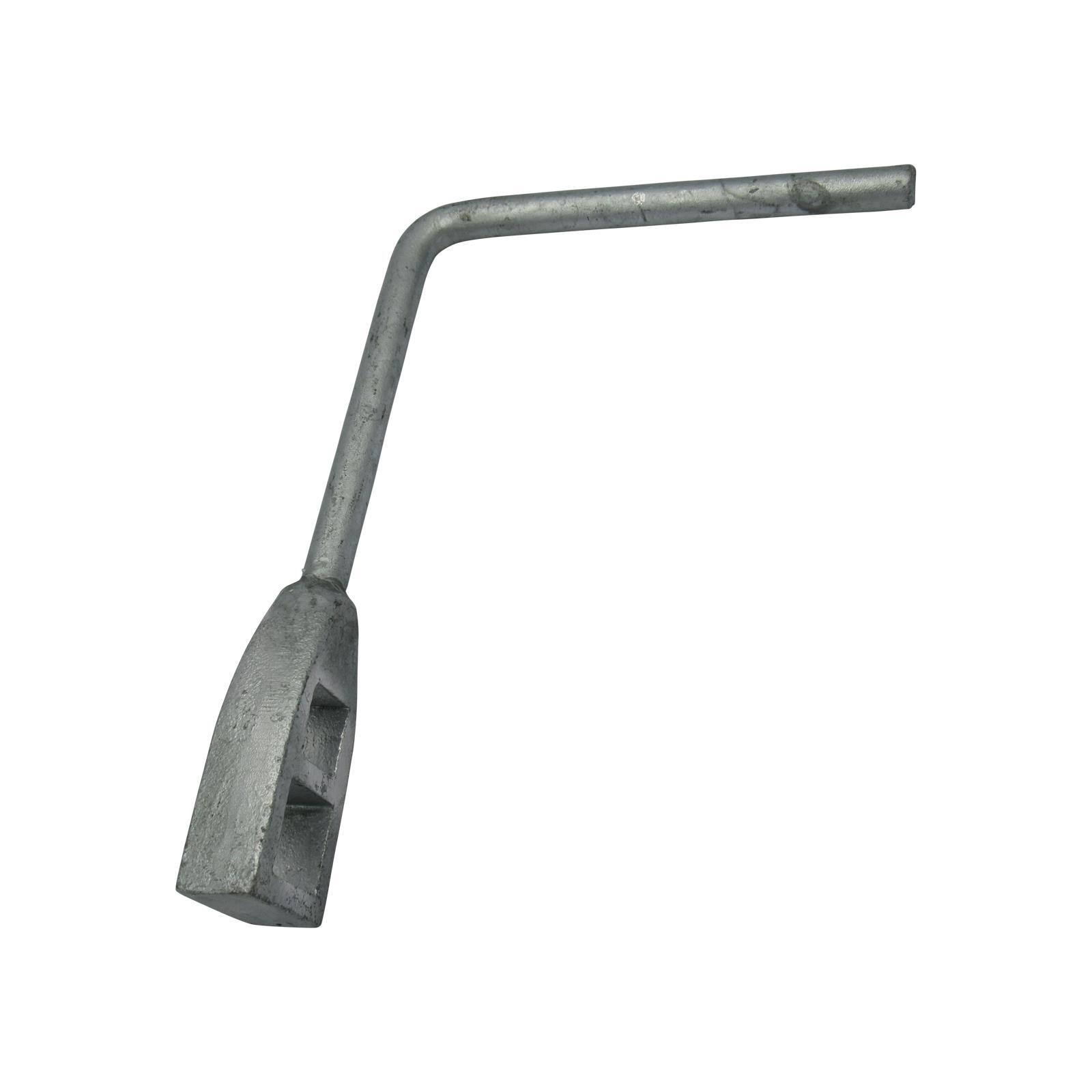 Galvanised Canal Lock Gate Windlass (Boat Key British Waterways)