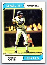 Amos Otis  1974 Topps  #65 - Please see pics for cond.