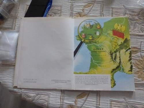 LA SERPE D'OR - Astérix Le Gaulois - DARGAUD 1963 état médiocre - Imagen 4 de 7
