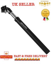 Zoom Suspension Seat Post ø 27.2 mm Length 350mm Black Preload Adjustment