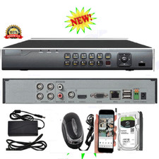 4 CH Full HD High Definition Triple Hybrid 960H DVR system support remote view