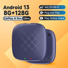 Carlinkit 8 128GB Android 13 Wireless Carplay Android Auto Multimedia Player Box