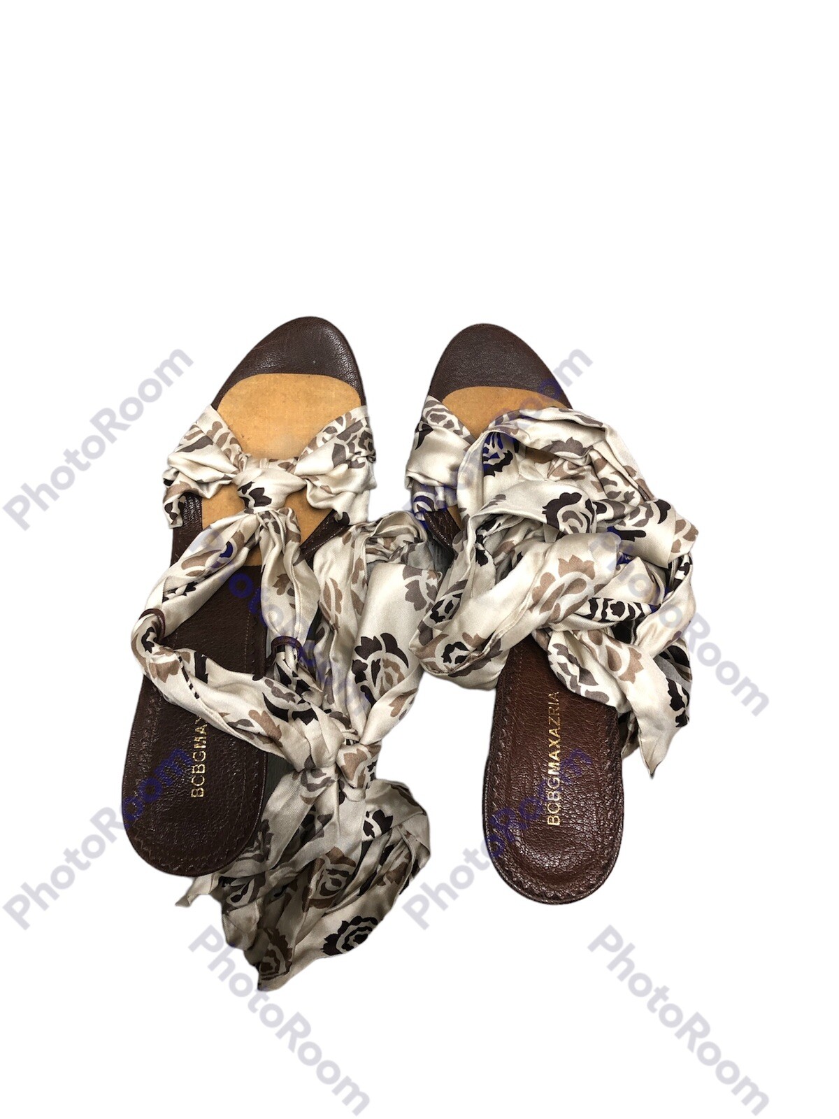 BCBGMAXAZRIA Brown Heels Women Size 38 Like New-image