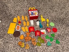 Vintage Fisher Price McDonalds Chicken Nuggets Fun With Food Fries Lot