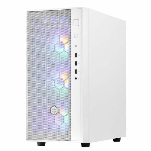 Silverstone FAR1W-PRO 120mm ARGB Fan TG MATX/Mini-DTX/Mini-ITX Case - Picture 1 of 2