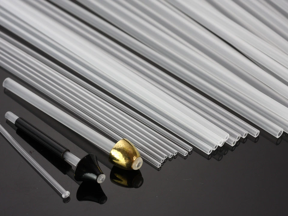 Tubos para atar moscas Tubo rígido Tubo Moscas Material para atar moscas, 4 tamaños Foto 2 de 4