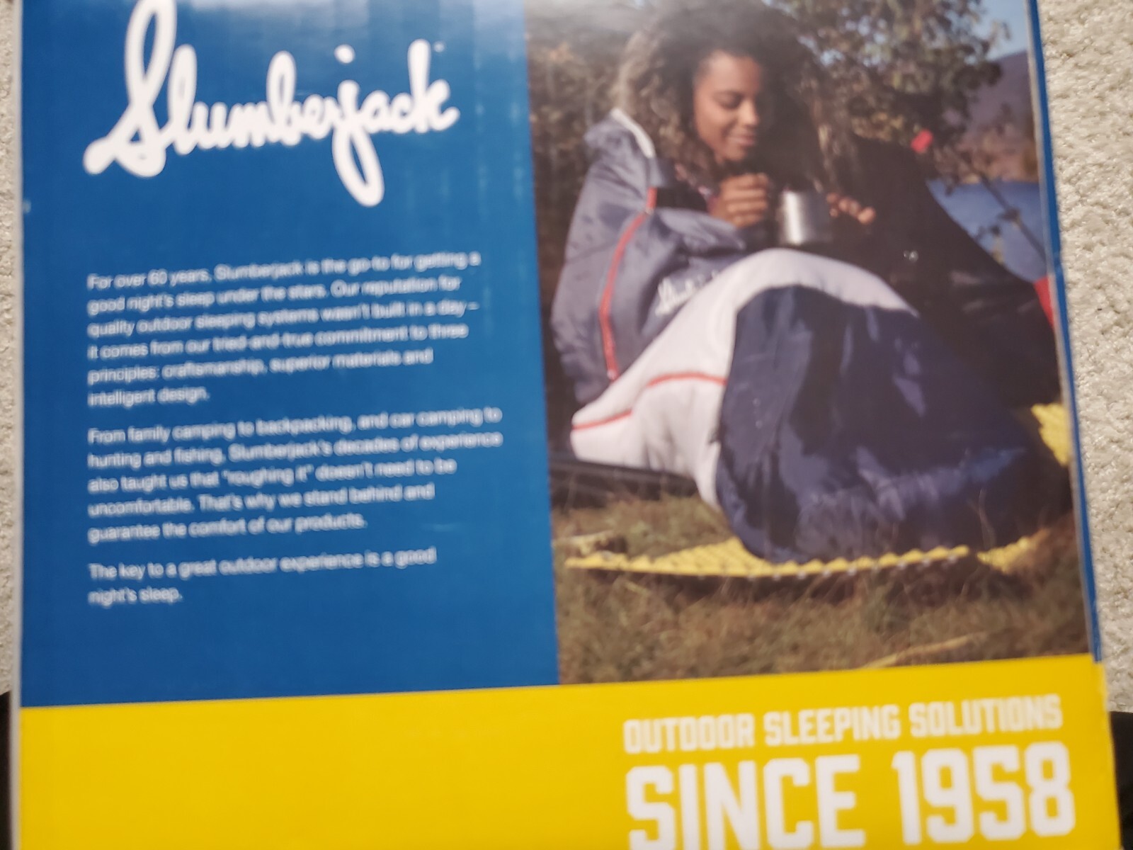 SLUMBERJACK 40F SKY POND MUMMY SLEEPING BAG 40 degrees eBay