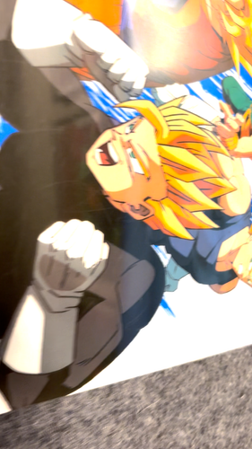 1990s Vintage Dragon Ball Z Plastic Pencil Board Pad Shitajiki - Video 1 of 1