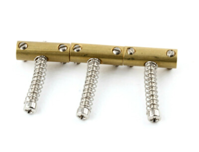 Telecaster   Slant Compensated Brass - Replacement Saddles Set of 3