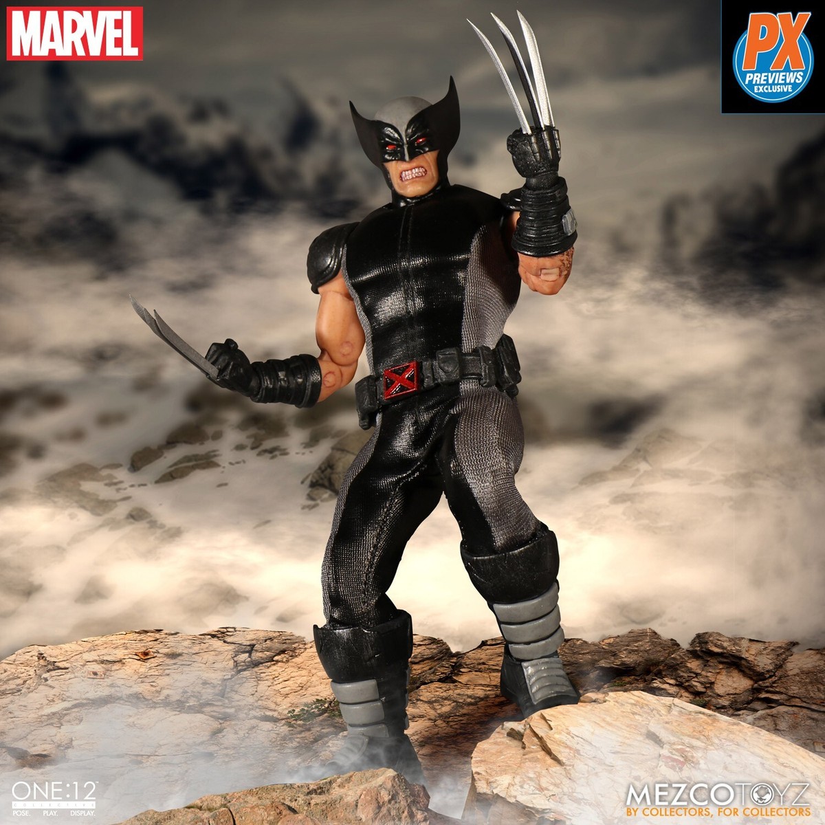 MARVEL Wolverine ONE:12 MEZCO フィギュア One:12 Collective Wolverine - Deluxe Steel Box Edition
