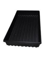 Plant Grow Trays without Holes - Set of 10 - FLATS (10.8" x 21") Seed Starting