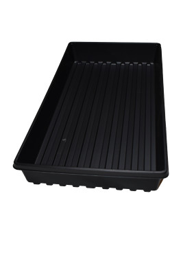 Plant Grow Trays without Holes - Set of 10 - FLATS (10.8'' x 21'') Seed Starting