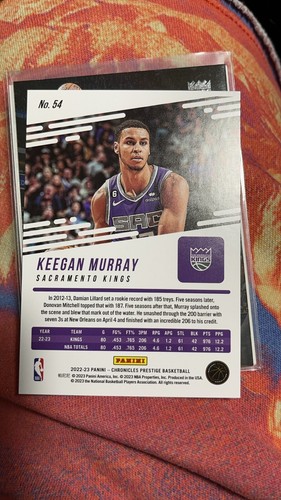 KEEGAN MURRAY CHRONICLES ROOKIE LOT 4 CARD LOT RC TEAL PARALLEL SACRAMENTO KINGS - Bild 4 von 6