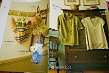 Berroco Knitting Book 273 NaturLin Knit Crochet Doily Placemats Blanket Bags