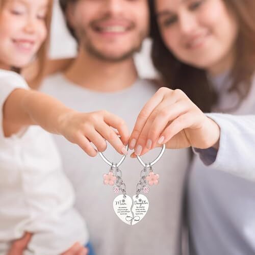 Mother’s Day Gift for Mom from Daughter – Sentimental Mom and Daughter Keych - Picture 3 of 6