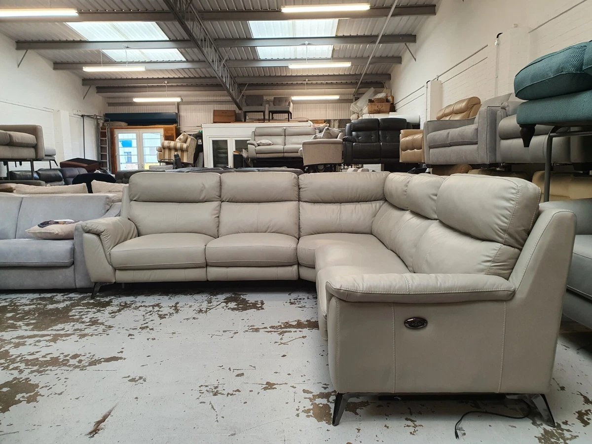 Land of leather corner sales sofas