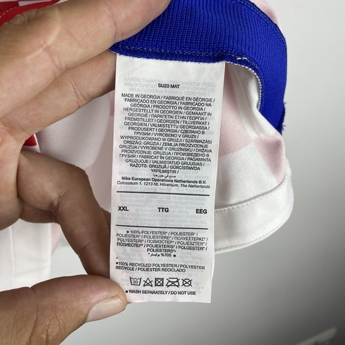 Kroatien 2020-2021 Home Fußball Trikot Nike Soccer Jersey Trikot Hrvatska Gr. XXL - Bild 8 von 10