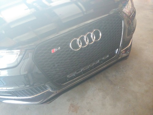 For Audi A4 S4 B8.5 RS4 Style 2013-2015 2014 Mesh Grille Front Grill w