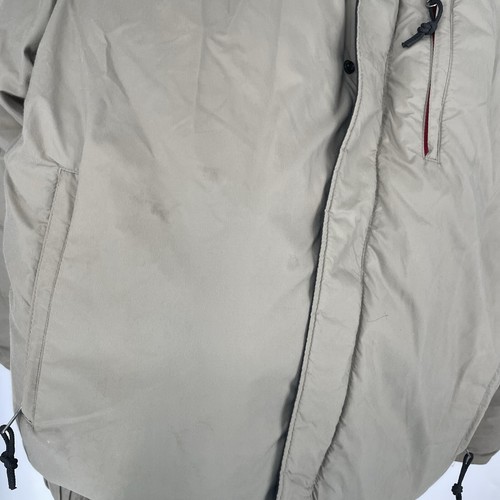 Vintage 90s L.L. Bean Nylon Goose Down Puffer Jacket Size XL Made In USA Brown - Picture 7 of 15
