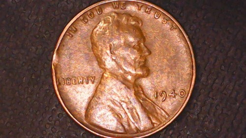 1940 Lincoln Wheat Penny DDO/DDR (EF) NO Mint Mark