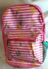 Carry Gear Solutions LLC Pink/White w/Pineapple Bag/Backpack w/Bottle Pocket