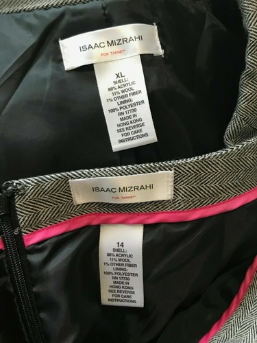 Conjunto de falda blazer Isaac Mizrahi de segunda mano para mujer talla XL falda talla 14 - Imagen 9 de 9