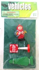 MAXIM ENTERPRISES 36896 FIRERMAN W/ STOP SIGN & TREE