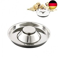 Suoxu Futternapf FüR Welpen, HundenäPfe Aus Edelstahl Metall, Welpen E