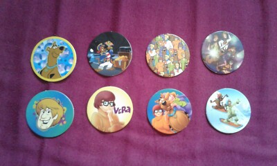 8 POGS SCOUBIDOU MAC MC DONALD'S 2019