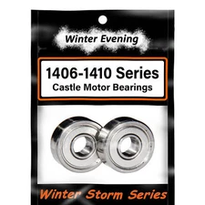 Castle 1406-1410 Series - ALL SIZES - Premium Motor Bearings
