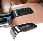 Gloss Carbon Fiber Print Armrest Box Storage Slot Panel Cover Fits 14-21 Tundra