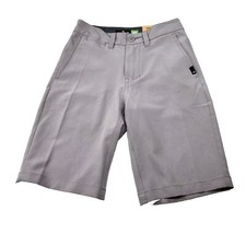 Quiksilver youth Size 22 / 8 S regular fit Gray ocean Amphibian Shorts NWT. 52