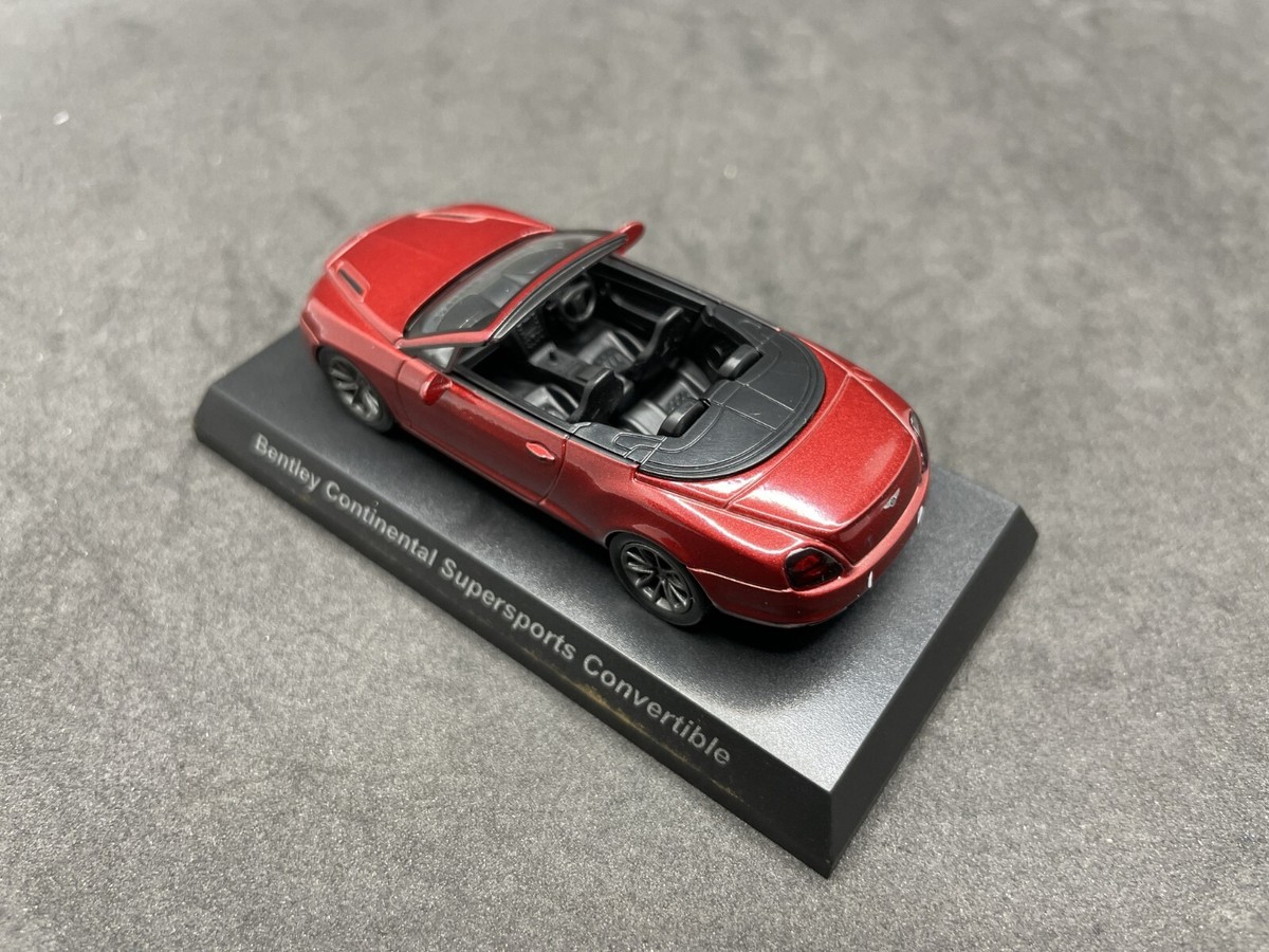Kyosho 1/64 Bentley collection CONTINENTAL SUPERSPORTS CONVERTIBLE