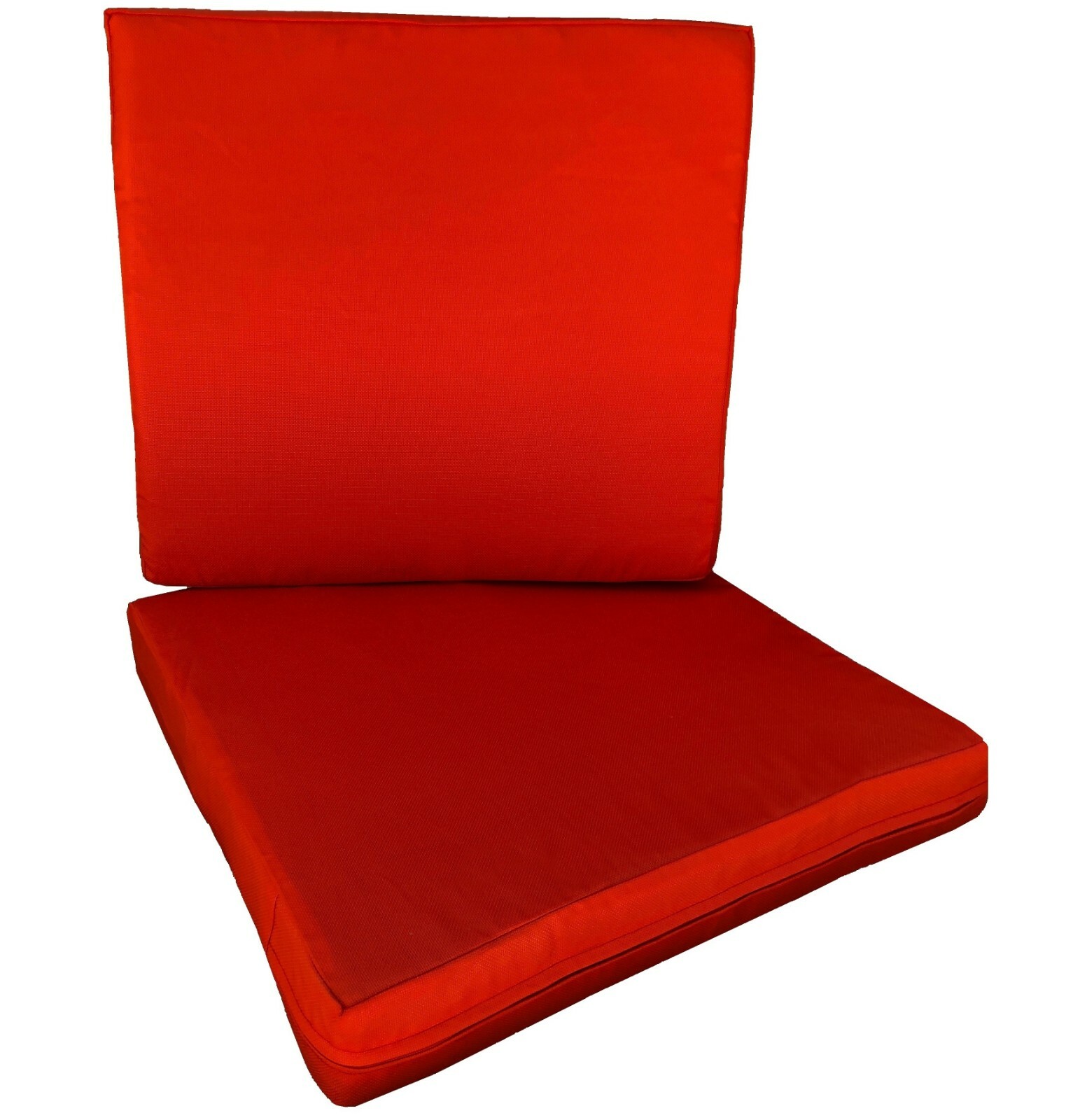 Outdoor 2 Pack Deep Seat Chair Patio Cushions Memory Foam 20"X18"X4