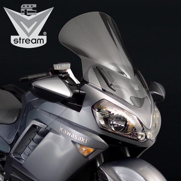1400GTR Vstream ウィンドスクリーン Kawasaki GTR 1400 Gtr1400 National Cycle VStream Clear Wind