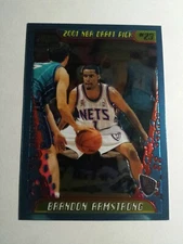 BRANDON ARMSTRONG 2001-02 TOPPS CHROME BASKETBALL CARD # 151 D3916