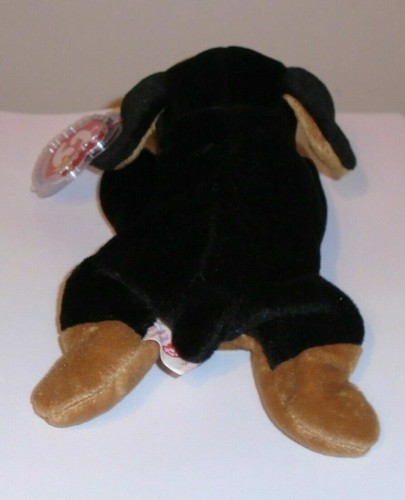 Ty Beanie Baby - DOBY der Dobermann Hund 8 Zoll NEU MWMTs Plüschtier Stofftier Spielzeug - Bild 7 von 9