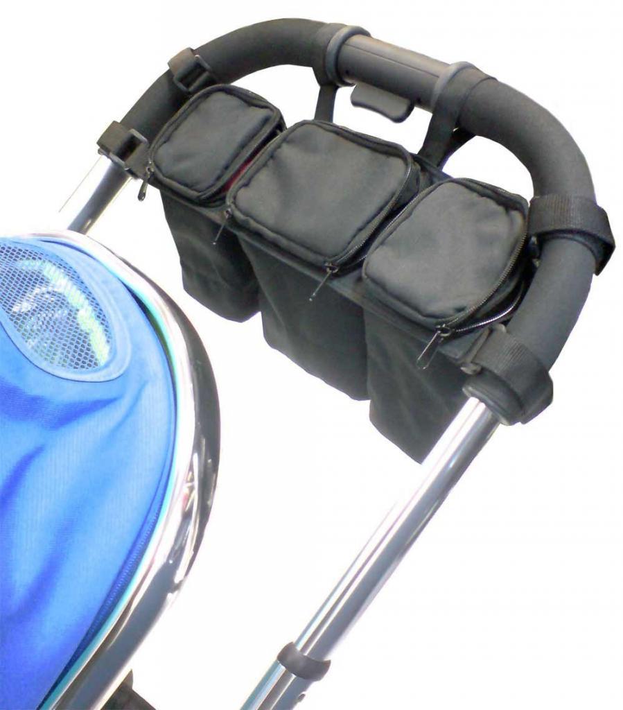 New Parent Organizer for Silver Cross Pram for Telescopic Handle