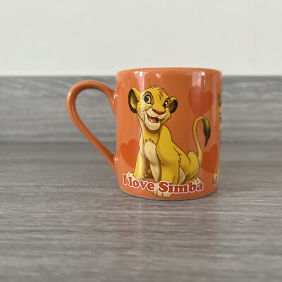 Offiziell - Disney - König der Löwen - I Love Simba - Mini Tasse - Höhe 6 cm - gebraucht