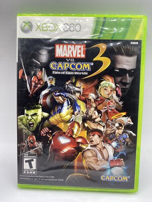 Marvel vs. Capcom 3: Fate of Two Worlds Microsoft Xbox 360 CIB, Excellent Shape