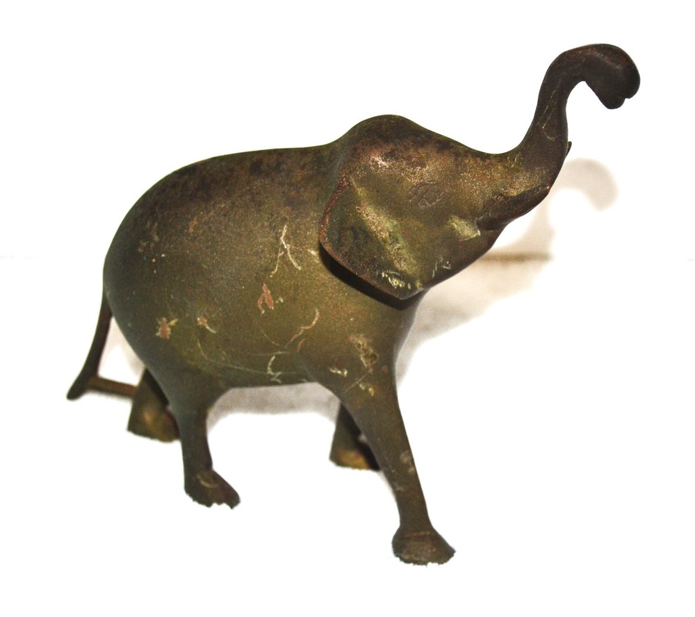 Brass Elephant, # C – 1199, solid brass elephant, elephant, elephant figurine