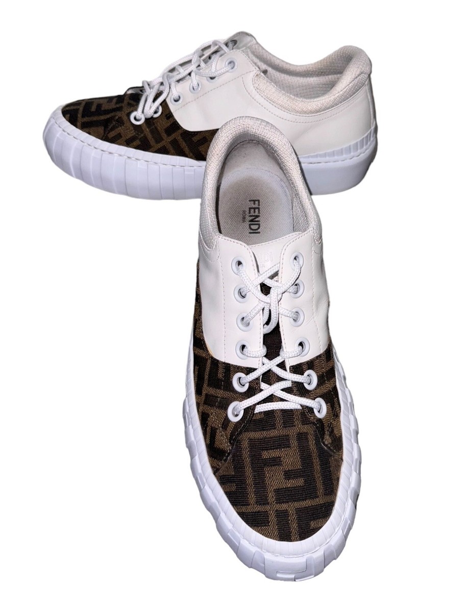 FENDI FORCE LOW TOP 7E1415 MENS SNEAKERS SIZE 7 | eBay