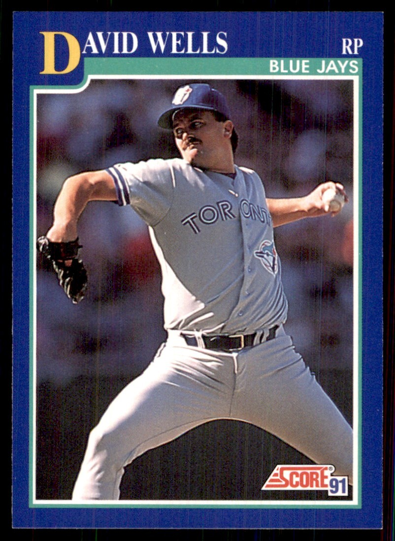 1991 Score David Wells Toronto Blue Jays #474 | eBay