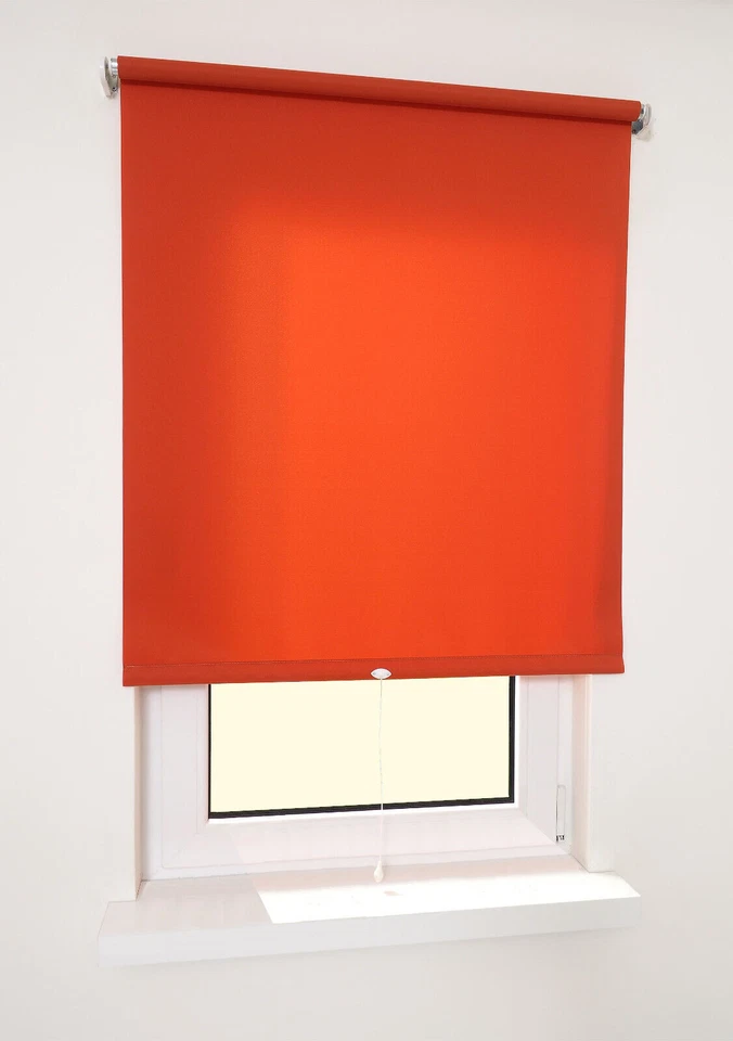 Springrollo Rollo Fenster Tür Sonnenschutz Tageslichtrollo Blickdicht Vorhang - Bild 3 von 4